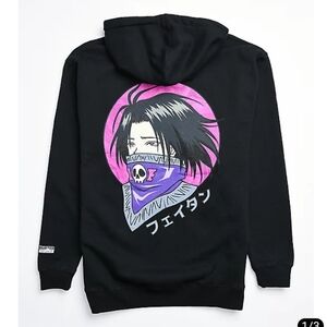 Hypland x Hunter x Hunter Feitan Hoodie Black Sweater Medium